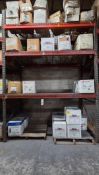 POWDER COATING PAINT & CONTENTS OF PALLET RACKING