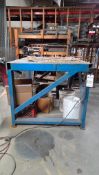 STEEL WORKSHOP TABLE WITH WILTON VICE