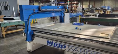 2025 5' X 8' SHOPSABRE IS-408 INDUSTRIAL CNC ROUTER - TOOL CHANGER, 24K RPM