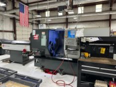 2016 HAAS DS-30SSY DUAL SPINDLE LATHE - BAR FEEDER, HIGH PRESSURE COOLANT