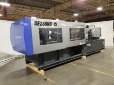 2020 SUMITOMO SE 230HS-CI 253-TONS INJECTION MOLDING SYSTEM