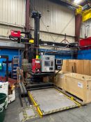 WELD MANIPULATOR W/#12K POSITIONER, FRONIUS WELDER AND FUME EXTRACTOR (USED)