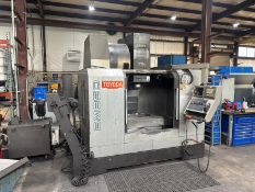 2008 TOYODA BM 850 CNC VMC – 300 PSI THRU-SPINDLE COOLANT, CAT-50