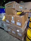 PALLET OF JOHNS MANVILLE 800 SERIES SPIN-GLAS AND CERTAINTEED FIBERGLASS BOARD INSULATION