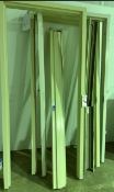 3' STEEL DOOR JAMBS (2) SOLID JAMBS (2) BREAKDOWN FRAMES