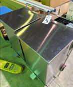 (3) 316 STAINLESS CONTAINERS ON WHEELS WITH FOOT PEDAL LID