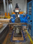 1995 VTM VTM-3VKH VERTICAL KNEE TURRET MILLING MACHINE - R8, 3 HP, 10