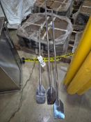 (3) STAINLESS STEEL STIR PADDLES