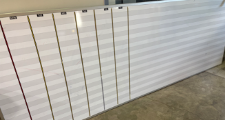 DRY ERASE BOARD 4'X12'
