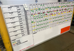 DRY ERASE BOARD 4'X8'