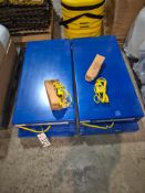 (2) 2017 VESTIL EHLT-2448-3-43 ELECTRIC HYDRAULIC SCISSOR LIFT TABLE - 3000 LBS CAPACITY, 460V
