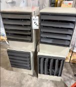 (4) ELECTRIC CEILING MOUNTED HEATERS