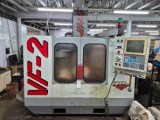1996 HAAS VF-2 CNC VERTICAL MACHINING CENTER - 36" X 14" TABLE, CAT 40, 20-STATION ATC