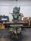 1940 KEARNEY & TRECKER NO. 2 MODEL KM HORIZONTAL MILL - 12" X 56" TABLE, #50 TAPER