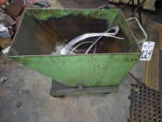 HEAVY-DUTY STEEL FORKLIFT SELF-DUMPING HOPPER