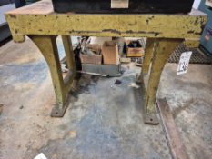 HEAVY-DUTY CAST IRON LEG INDUSTRIAL MACHINE STAND / WORKBENCH BASE