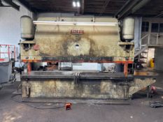 PACIFIC 200-12 200 TON X 12' HYDRAULIC PRESS BRAKE, 2 FOOT HORN