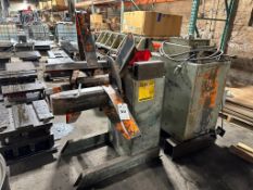 1982 AMERICAN STEEL LINE MODEL 60 2,500 LBS. UNCOILER / REEL WITH COIL STRAIGHTENER