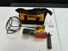 DEWALT DWE6411 1/4-SHEET PALM SANDER WITH BAG & ACCESSORIES
