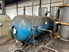 1995 BRUNNER ENGINEERING HORIZONTAL AIR RECEIVER TANK