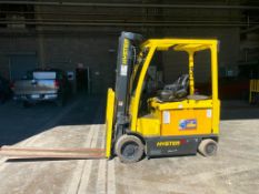2021 HYSTER E70XN ELECTRIC CUSHION TIRE FORKLIFT - 7,000 LB CAPACITY, SIT-DOWN RIDER #1