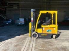 2021 HYSTER E70XN ELECTRIC CUSHION TIRE FORKLIFT - 7,000 LB CAPACITY, SIT-DOWN RIDER #2