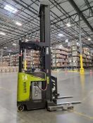 2020 CLARK NPR22 NARROW AISLE REACH FORKLIFT - 4,500 LB CAP, 36V, STAND-UP RIDER, TRIPLE MAST #2