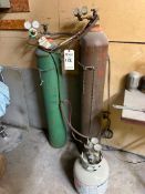 ASSORTED OXY-FUEL TORCHES, REGULATORS, AND HOSES (TANKS NOT INCLUDED)