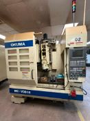 2004 OKUMA MC-V3016 VERTICAL MACHINING CENTER, OSP-U10M CONTROL, CHIP CONVEYOR