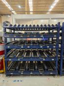 STEEL ROLLER & ANGLE SLOT, MATERIAL STORAGE RACK