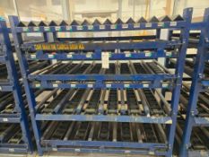 STEEL ROLLER & ANGLE SLOT, MATERIAL STORAGE RACK