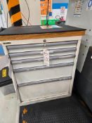 LISTA 5-DRAWER TOOL CABINET - NO CONTENTS