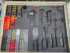 CONTENTS OF (1) TOOL BOX DRAWER - CARBIDE INSERTS