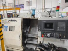 2001 OKUMA LU-15M CNC LATHE - TWIN TURRET