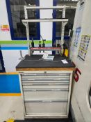LISTA 5-DRAWER TOOL BOX WITH CONTENTS - CAT40 TOOL HOLDERS, TOOLING, COLLETS