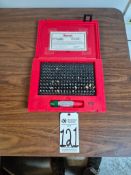 STARRETT S4002-250 PIN GAGE SET - 0.061