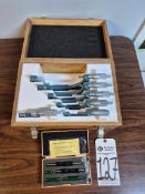 MITUTOYO 103-907-01 OMST-6 V MICROMETER SET - 0-6