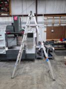 WERNER 22' MULTI-POSITION TELESCOPING LADDER - 300 LB CAPACITY