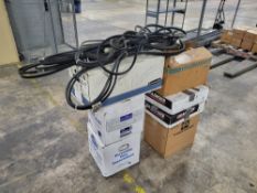 BOXES OF SPARE BELTS