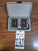 BROWN & SHARPE 599-750-10 1-2-3 BLOCK SET W/ CASE