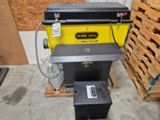 BURR KING 510 VIBRATORY FINISHER W/ FILTER PAK 4000 & MEDIA - 1/2 HP