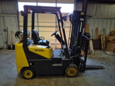 DAEWOO GC25E-3 LP FORKLIFT - 5000 LB CAPACITY, 173