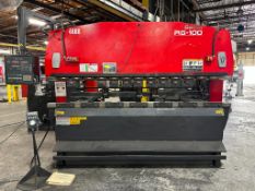 2001 AMADA RG-100 100 TON X 10' HYDRAULIC PRESS BRAKE