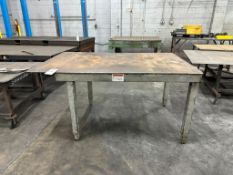 HEAVY DUTY STEEL WORK TABLE