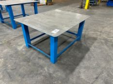 HEAVY DUTY STEEL WORK TABLE