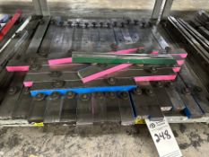 ASSORTED PRESS BRAKE RAIL DIES