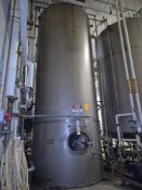 1990 CHERRY-BURRELL 3,000 GALLON STAINLESS STEEL CIP TANK WITH AGITATOR