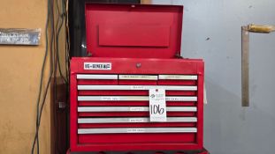 U.S. GENERAL TOOL CABINET W/ MACHINING & CUTTING TOOLING COLLECTION