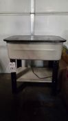 PARTS WASHER WITH STAND