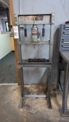 CENTRAL MACHINERY 12-TON HEAVY-DUTY HYDRAULIC SHOP PRESS